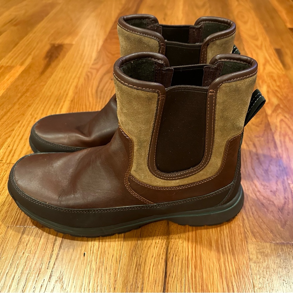 UGG Men's Nigell Waterproof Brown Boots Men’s Size 13